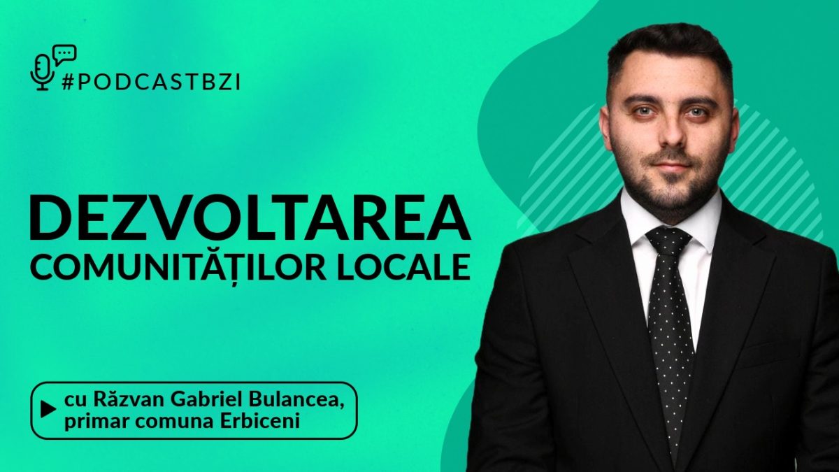 Răzvan Bulancea, cel mai tânăr primar din Iași, într-un nou episod de #Podcast BZI!
