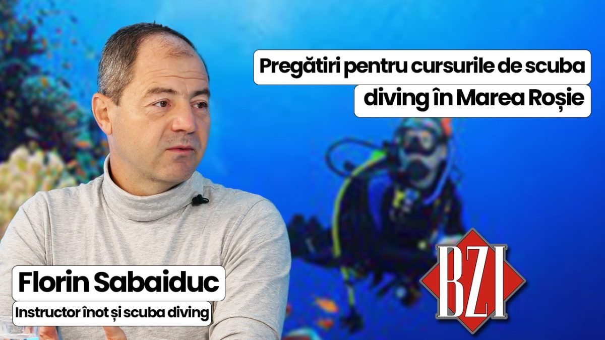 Florin Sabaiduc, instructor de înot, discută în emisiunea BZI LIVE despre cum să ne pregătim pentru sezonul estival mergând la cursurile de înot și scuba diving 