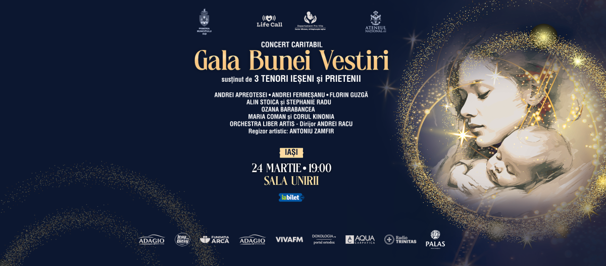 Calendarul activităților organizate de Pro Vita Iași în Luna pentru viață „Fiecare om contează”, 2025
