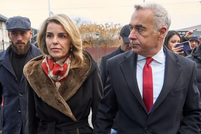 Cristela Georgescu, în lacrimi la Parchet: „Este o mascaradă! Sunt alături de soțul meu”