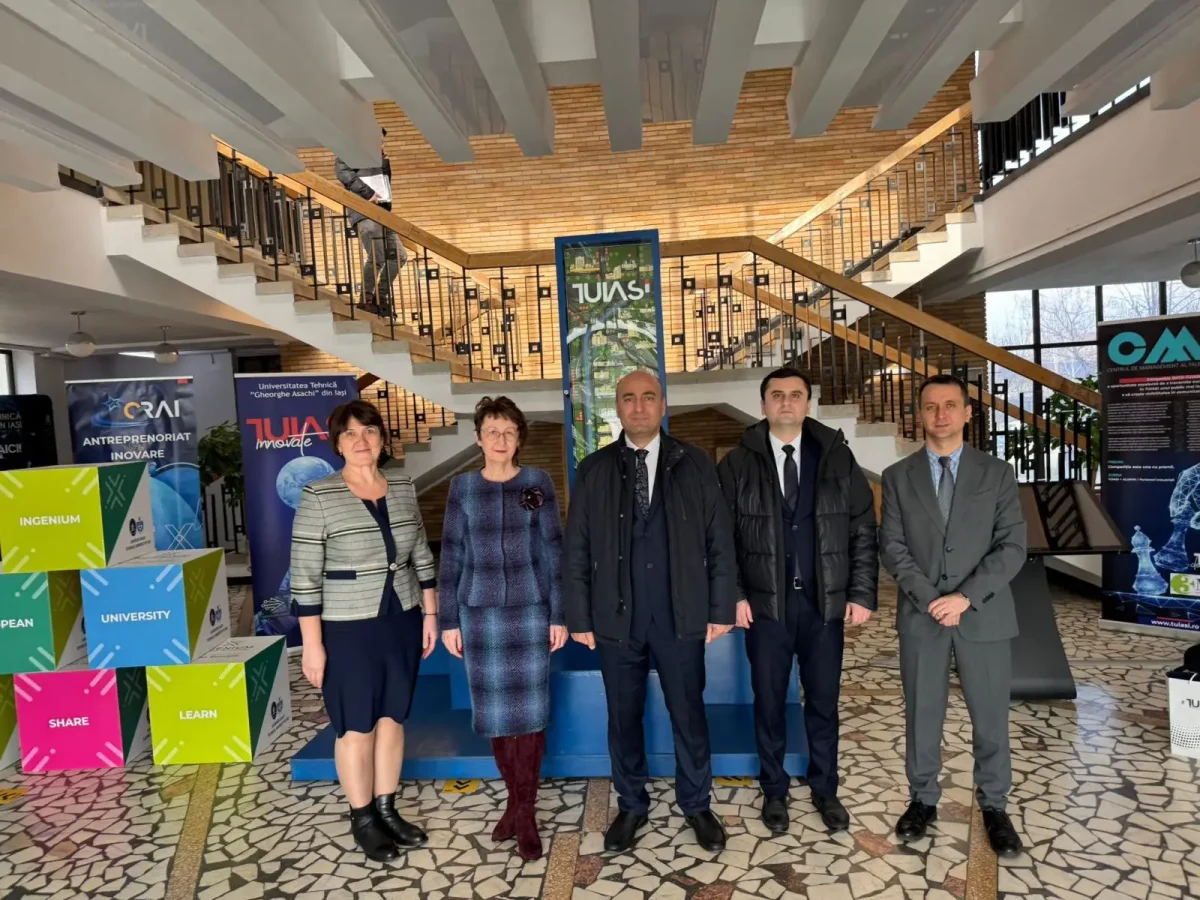 Un nou memorandum de colaborare semnat pentru consolidarea colaborărilor internaționale ale Universității Tehnice „Gheorghe Asachi” din Iași