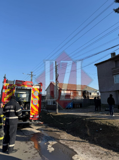 Incendiu în localitatea Ruginoasa! Pompierii intervin – UPDATE