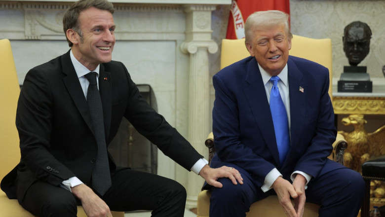 Emmanuel Macron dezvăluie ce a discutat cu Donald Trump la Casa Albă