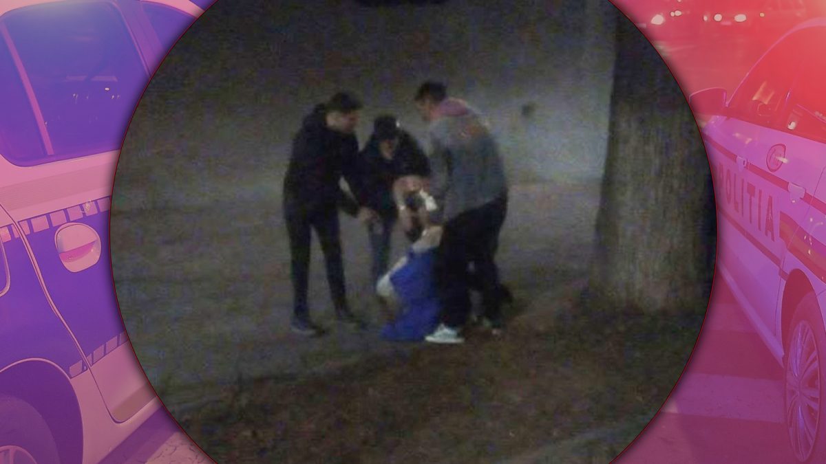 Scene de groază într-o stație de autobuz din județul Iași! Un bărbat a fost bătut cu un bici
