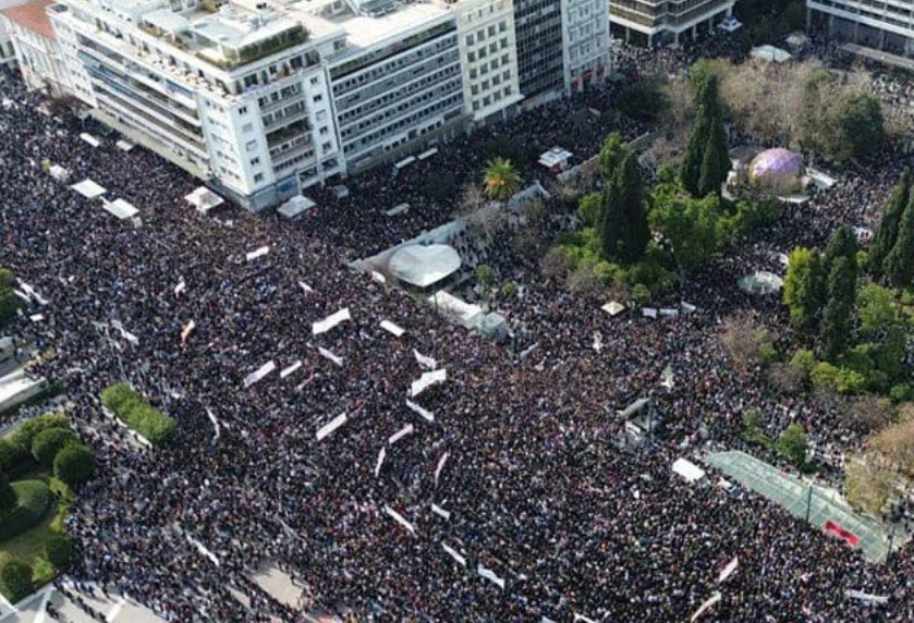 Grecia în stradă: Proteste masive și grevă generală la doi ani de la tragedia feroviară care a îndoliat țara