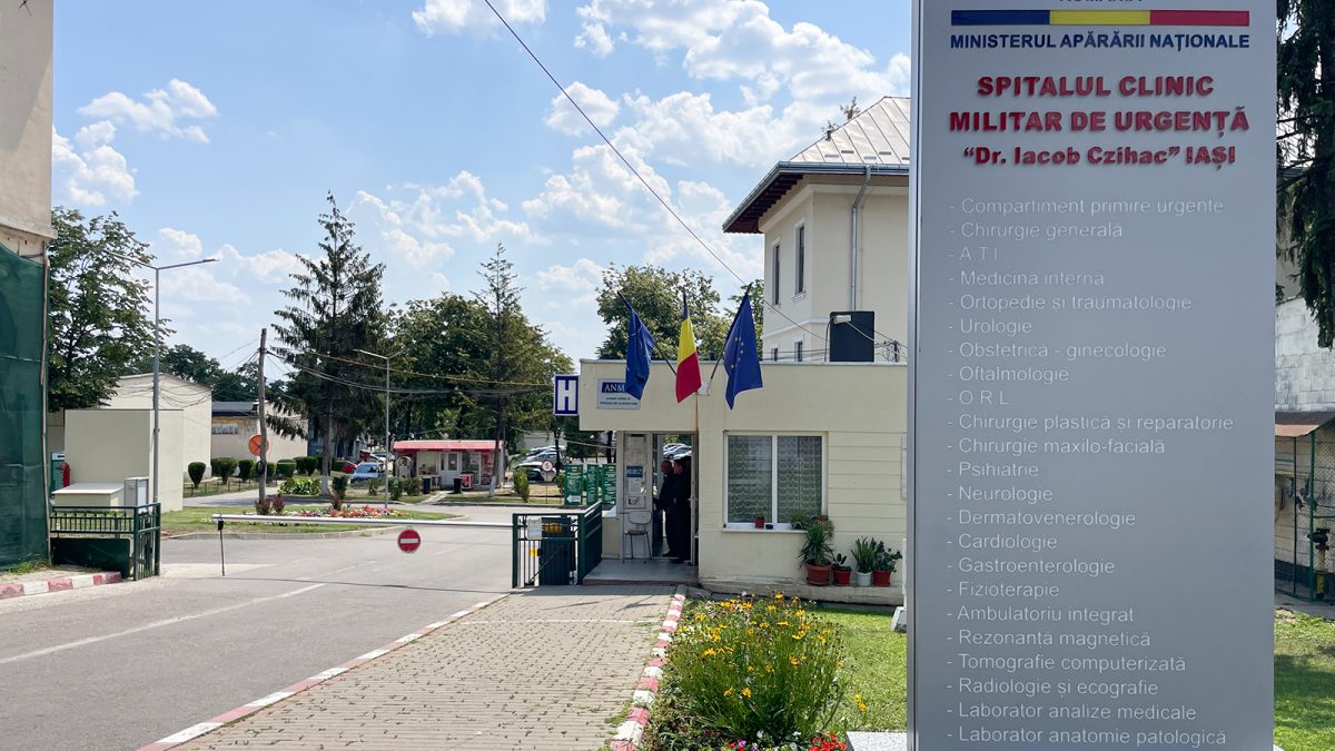 Spitalul Clinic Militar de Urgență „Dr. Iacob Czihac” Iași cheltuie peste 70.000 de lei pentru servicii de deratizare, dezinsecție și dezinfecție