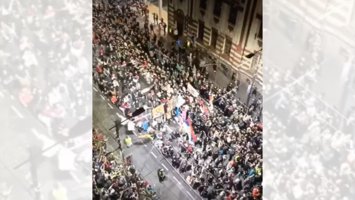 Protest de amploare în Belgrad: președintelui Vucic i se cere demisia