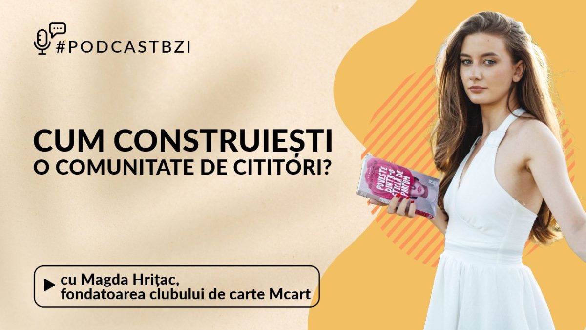 Magda Hrițac, fondatoarea clubului de carte Mcart, despre cum construiești o comunitate de cititori?