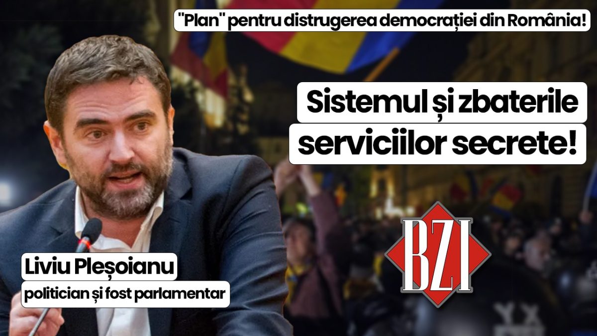 Cu cărțile pe față la BZI LIVE! Totul despre încălcarea democrației, abuzurile Puterii și „jocurile” meschine ale Sistemului alături de Liviu Pleșoianu, politician român și fost parlamentar