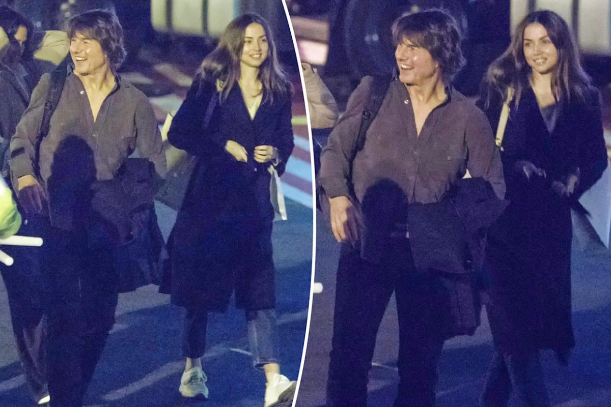 Tom Cruise și Ana de Armas, aterizare surpriză la Londra! Ce se ascunde în spatele călătoriei secrete