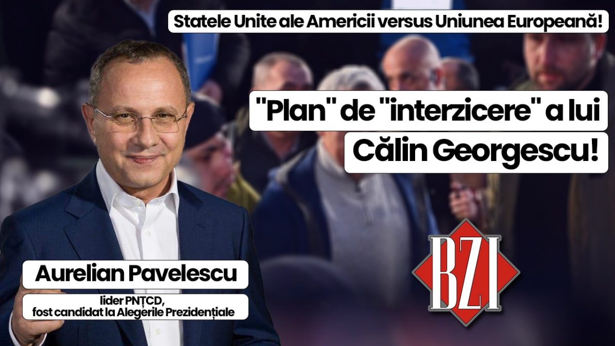 Dialog și analiză politică și socială marca BZI LIVE alături de av. universitar Aurelian Pavelescu, lider PNȚCD și fost candidat la Alegerile Prezidențiale 2024!