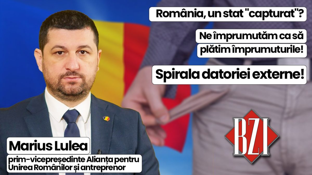 Top dezbatere politică, economică și socială BZI LIVE! Invitat special antreprenorul Marius Lulea, prim-vicepreședinte Alianța pentru Unirea Românilor