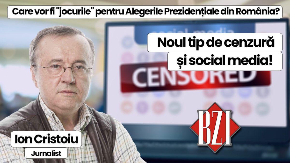 Super-analiză și comentarii marca BZI LIVE, axate pe cele mai importante și actuale teme ale momentului alături de maestrul Ion Cristoiu, unul dintre marii jurnaliști ai României