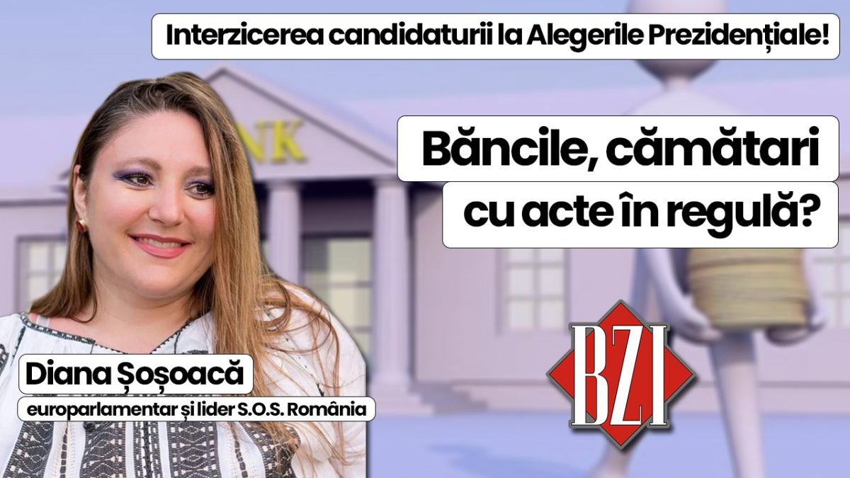 Top dezbatere BZI LIVE alături de liderul S.O.S. România, europarlamentarul Diana Șoșoacă! Dezvăluiri incendiare despre „anularea” democrației, lupta pentru Putere și situația internațională