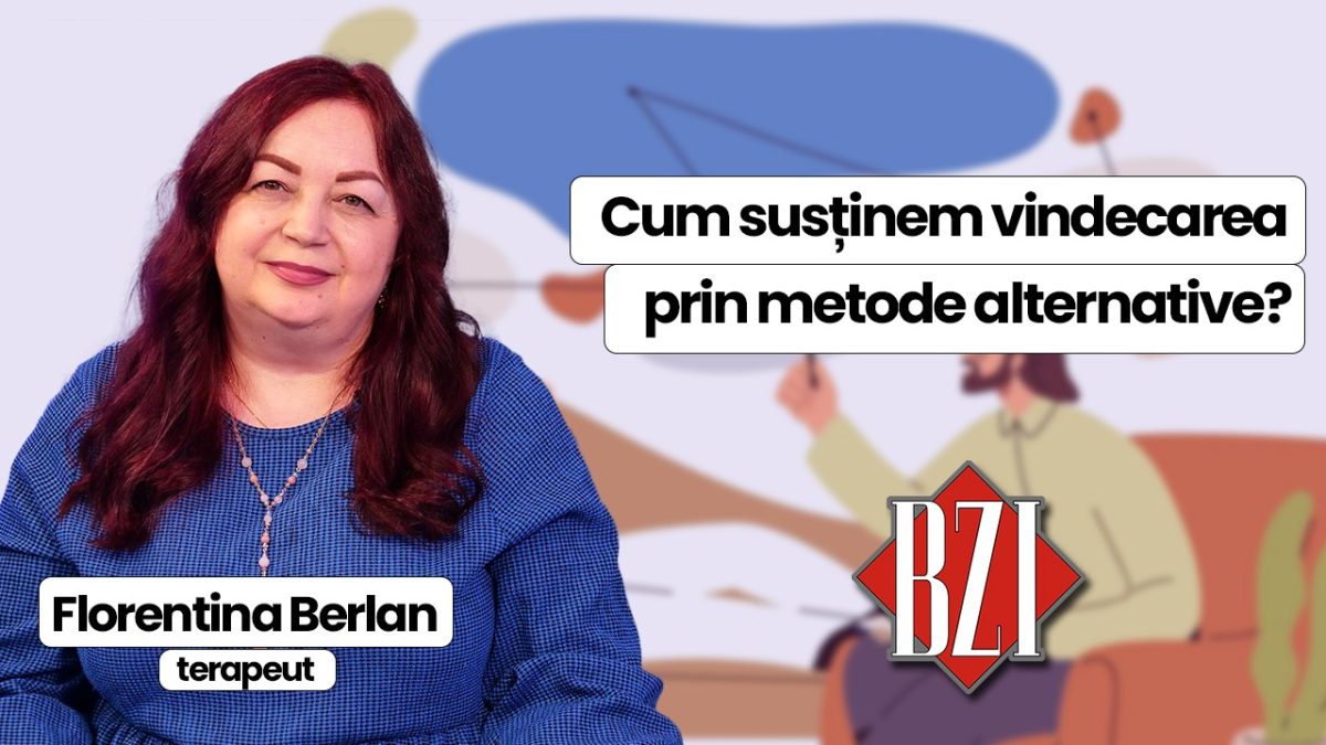 Terapeutul Florentina Berlan explică la BZI LIVE cum putem susține vindecarea prin metode alternative