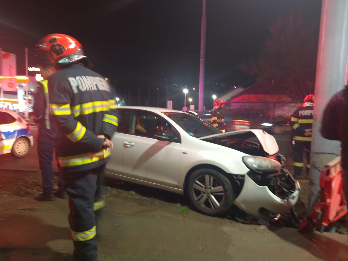 Accident rutier pe pe șoseaua Bucium! La fața locului s-au deplasat forțe de intervenție