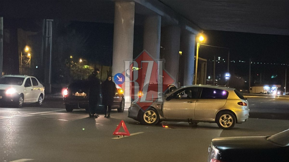 Accident rutier în municipiul Iași! Două autoturisme au intrat în coliziune