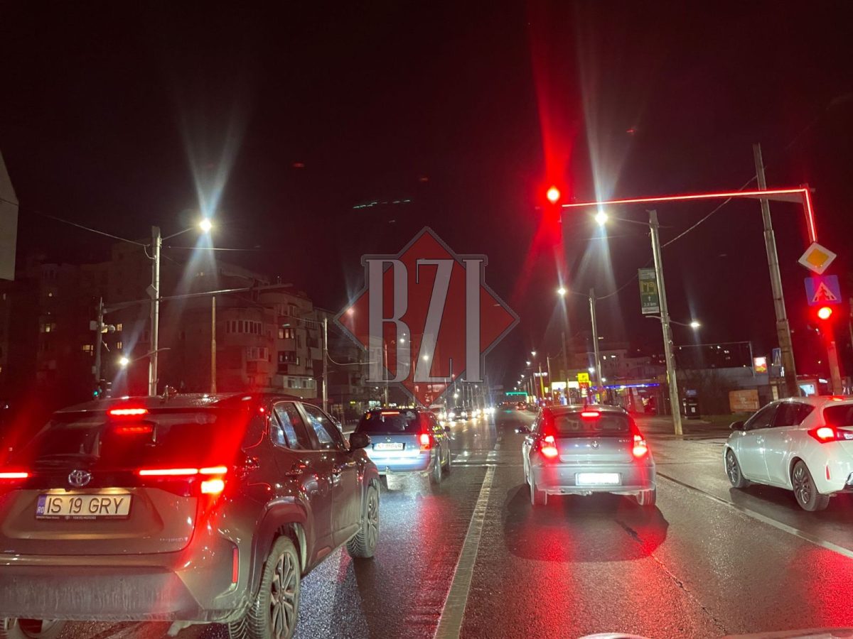 Pieton lovit de un autoturism în municipiul Iași