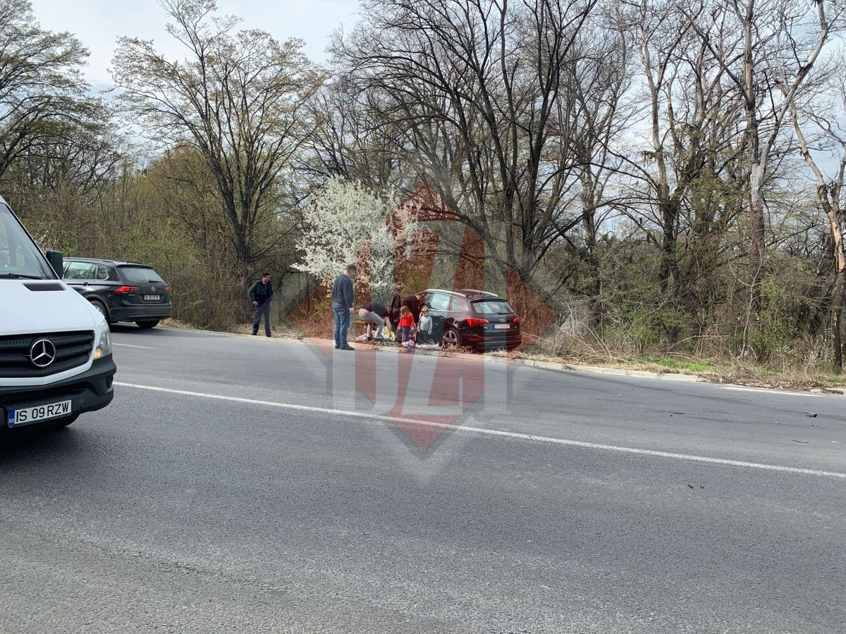 Accident rutier în Bucium! Două autoturisme au ieșit în decor. Trei persoane au fost rănite – UPDATE