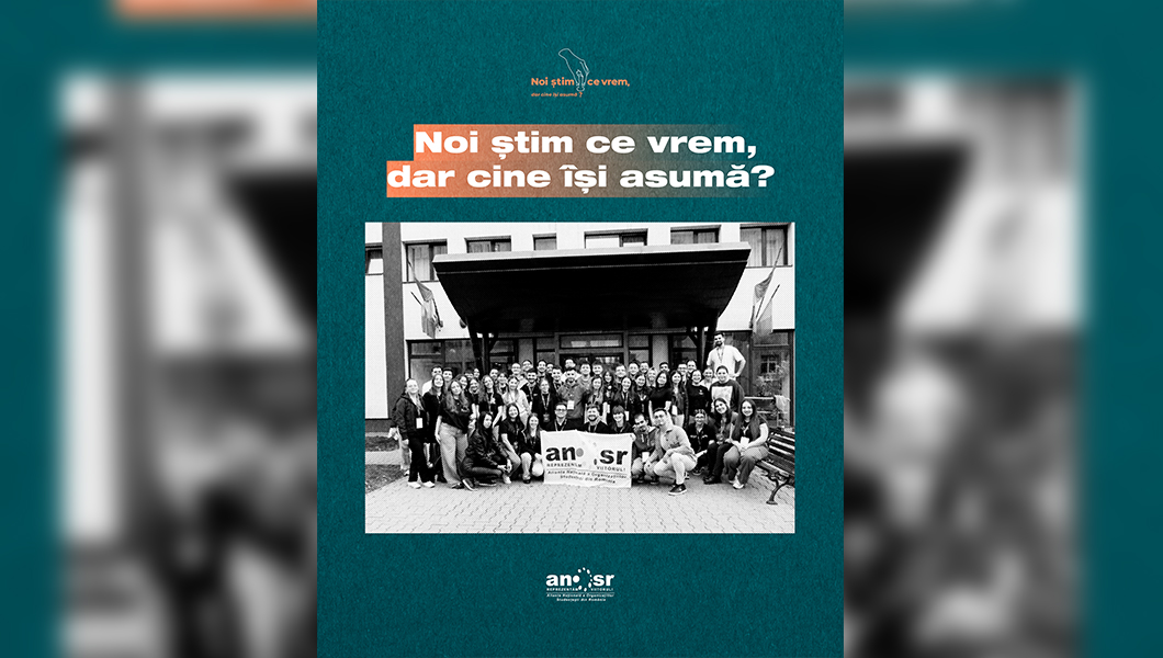 ANOSR continuă demersurile campaniei „Noi știm ce vrem, dar cine își asumă?”. Solicitările studenților pentru Președintele României