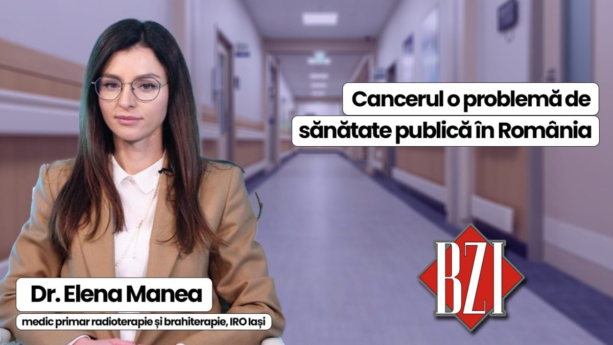 Dr. Elena Manea, medic primar de brahiterapie și radioterapie în cadrul Institutului Regional de Oncologie Iași, discută în emisiunea BZI LIVE despre creșterea numărului persoanelor diagnosticate cu diferite forme de cancer