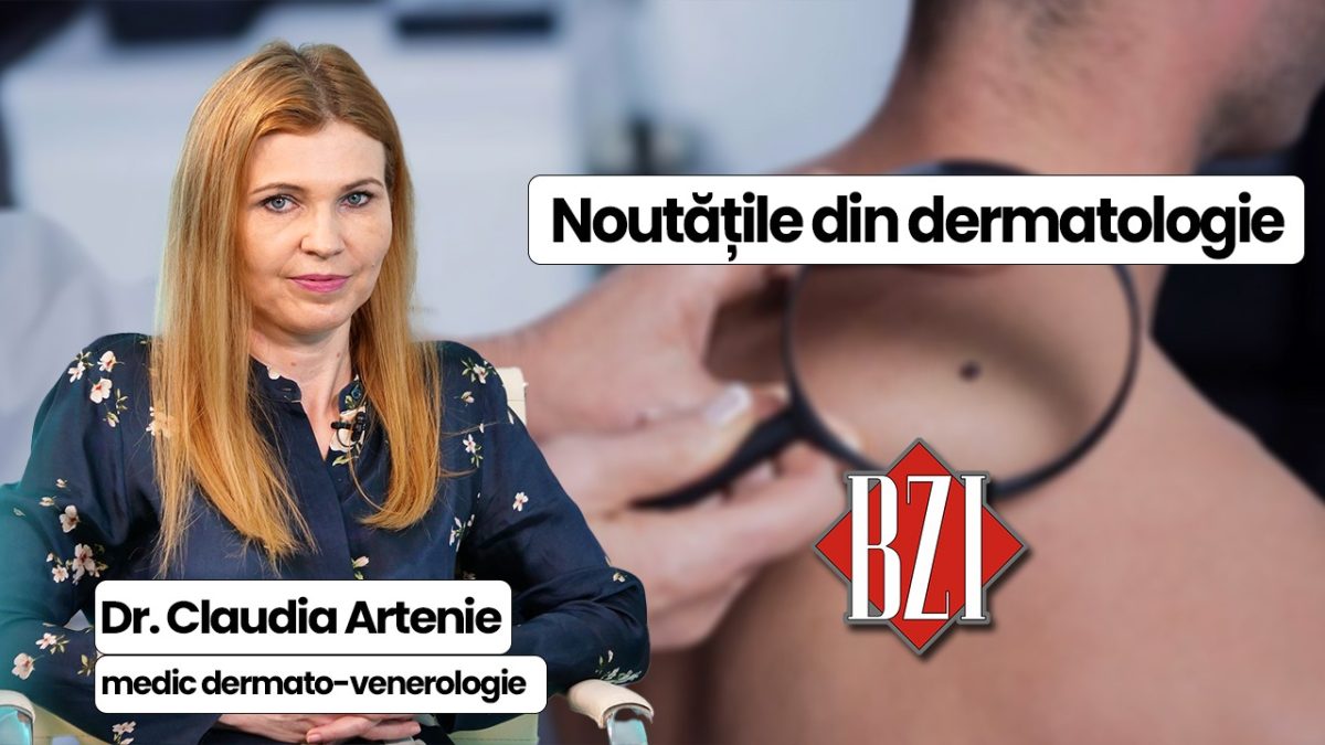 LIVE VIDEO – Tot mai mulți români se confruntă cu afecțiuni dermatologice: stresul, alimentația și poluarea sunt principalii factori declanșatori. Dr. Claudia Artenie, medic primar dermatovenerologie, discută în emisiunea BZI LIVE despre creșterea numărului pacienților cu afecțiuni dermatologice