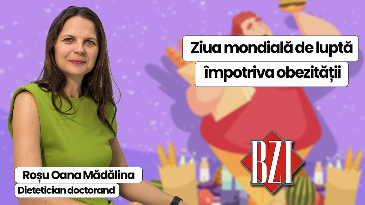 Roșu Oana Mădălina, dietetician doctorand, autorizat de către Colegiul Dieteticienilor din România, discută în emisiunea BZI LIVE despre impactul alimentației asupra populației și despre riscurile obezității
