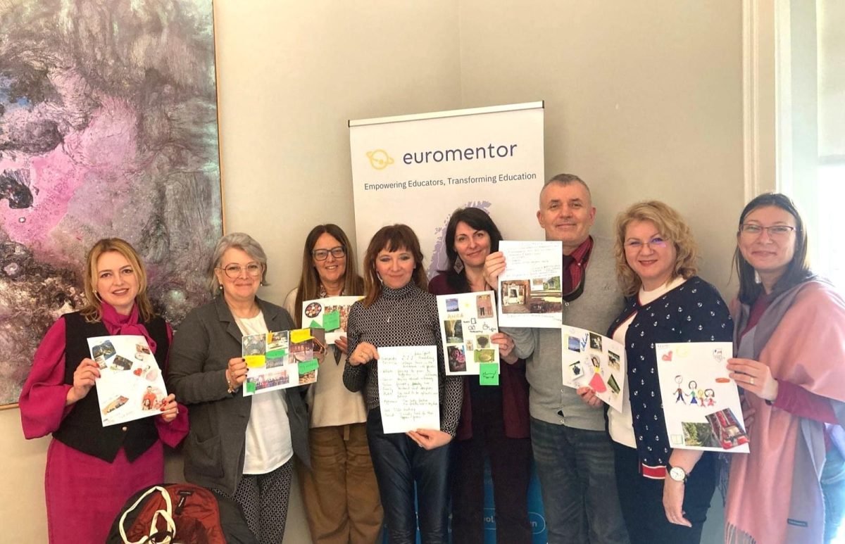 Profesori ai Colegiului Național participanți la un curs de formare Erasmus +, având ca temă promovarea incluziunii și toleranței