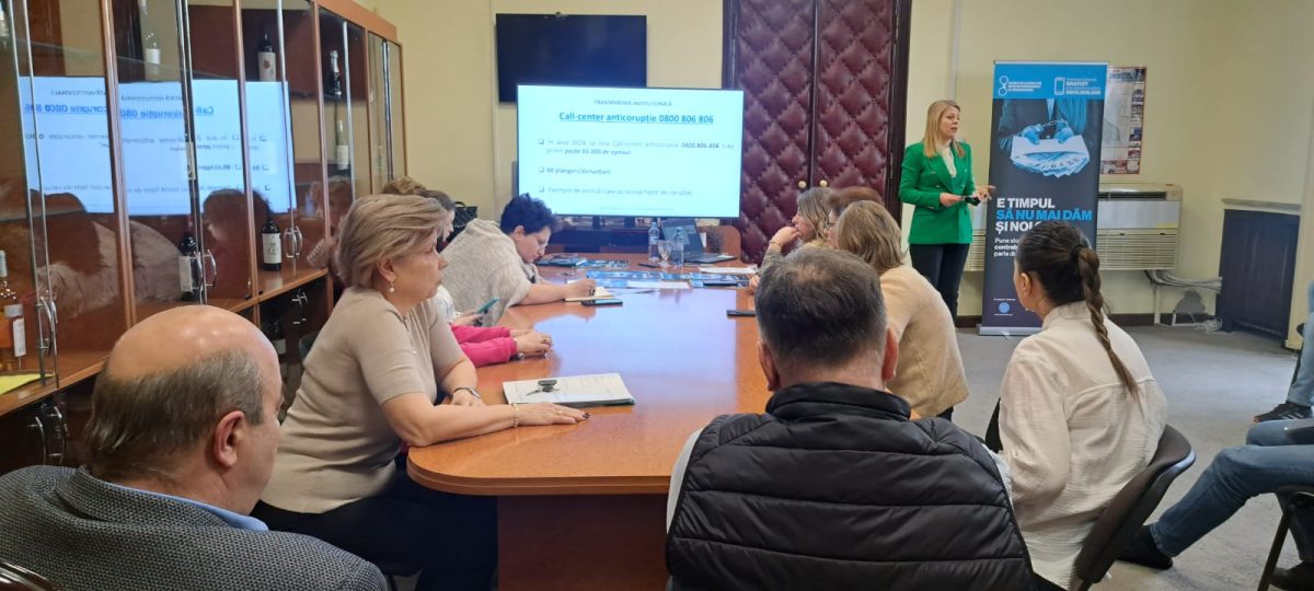 DGA Iași a desfășurat o activitate de educație pentru promovarea integrității desfășurate în cadrul Campaniei naționale “E timpul să nu mai dăm și noi ceva”