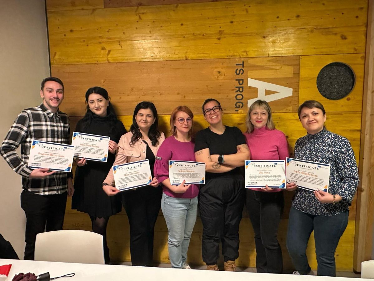 Activitate de formare Erasmus + având ca temă managementul emoțiilor și prevenirea cyberbullyingului