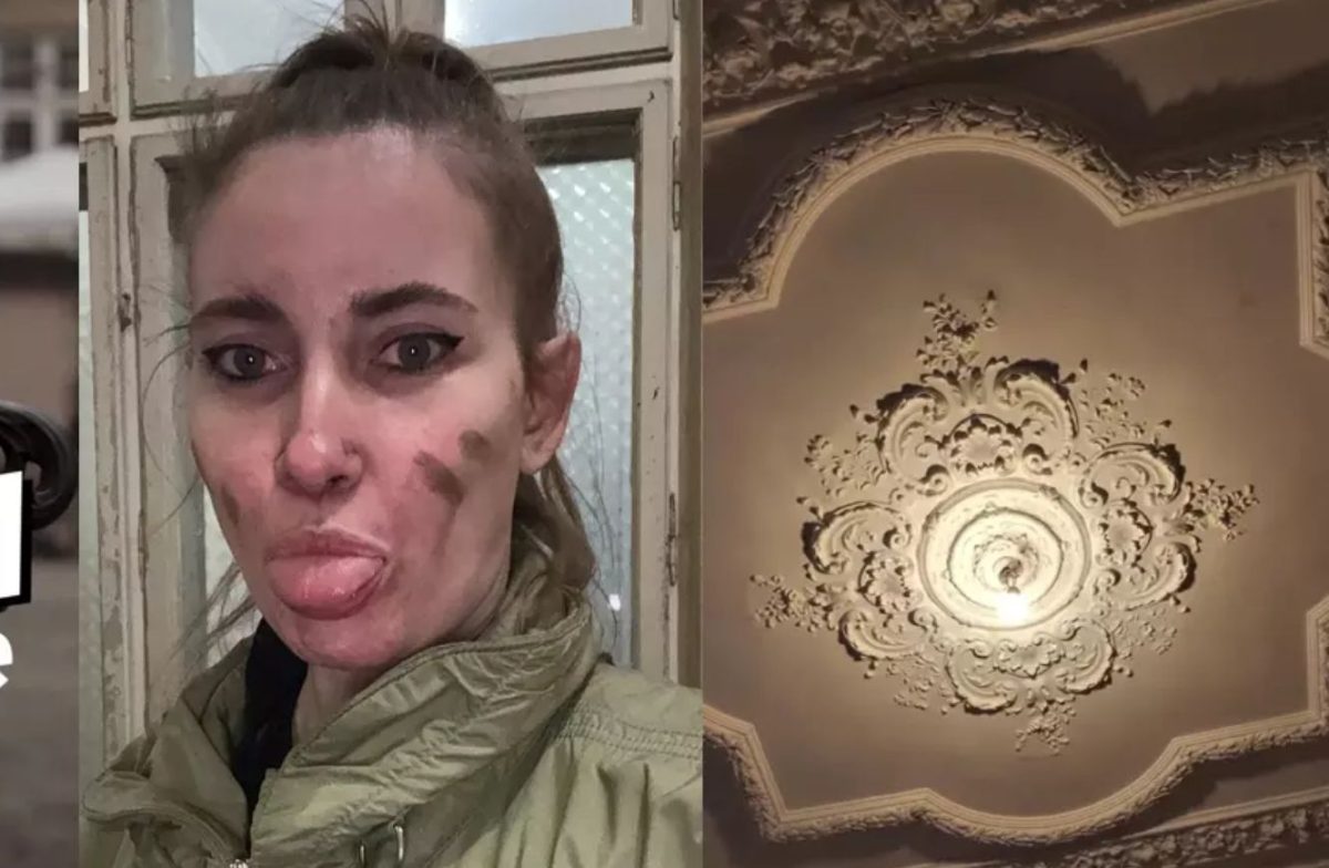 Iulia Albu, proprietară peste un etaj dintr-o casă istorică. Primele imagini cu imobilul