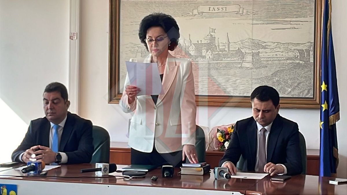 Prof. dr. Luciana Antoci este de astăzi prefectul județului Iași alături de subprefecții Felix Guzgă și Marian Șerbescu – UPDATE
