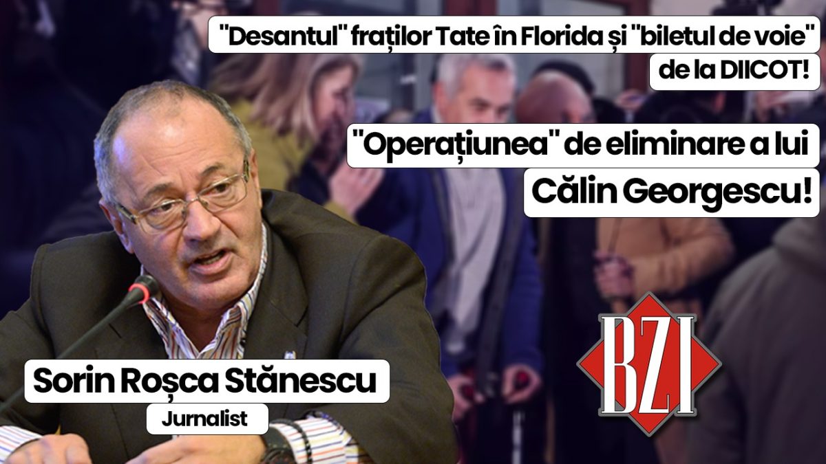 Special talk-show marca BZI LIVE alături de invitatul permanent, nașul presei din România Sorin Roșca Stănescu! Analiza momentului plecând de la „confruntarea” din Biroul Oval, soarta relației Statele Unite – Uniunea Europeană la riscurile geopolitice și geostrategice ale României!