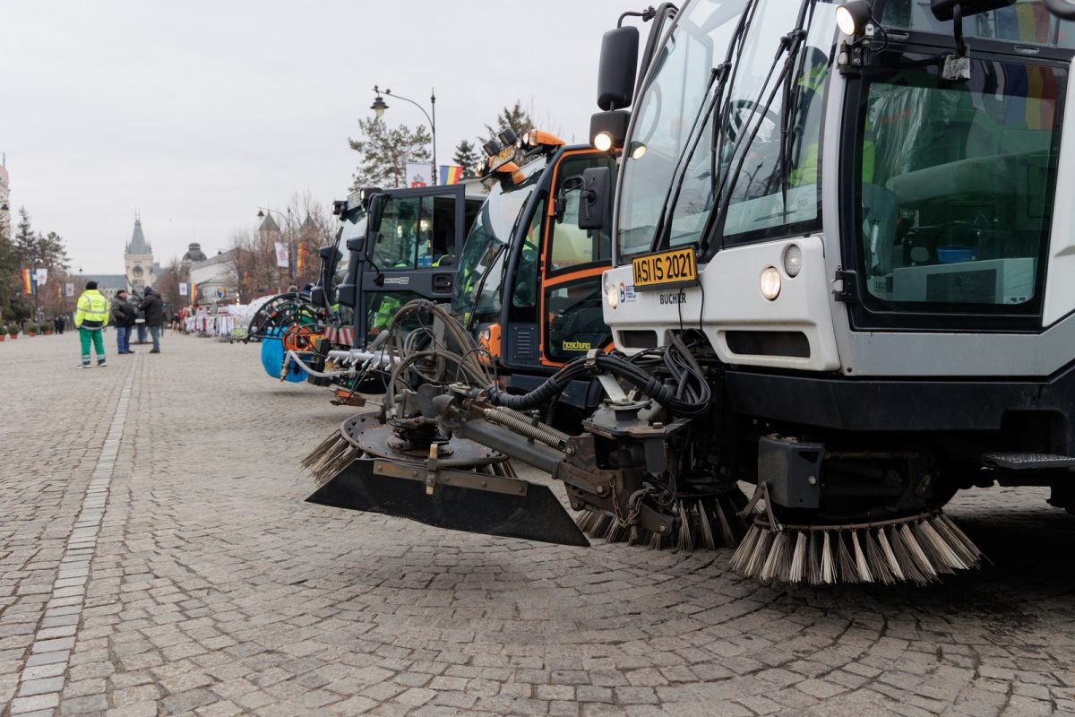 ­­­­­A început campania de curățenie de primăvară, la Iași