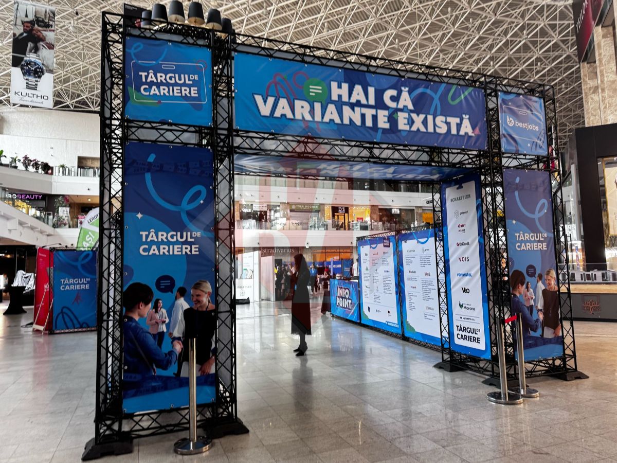 Ești în căutarea unui job? A început Târgul de Cariere la Iași