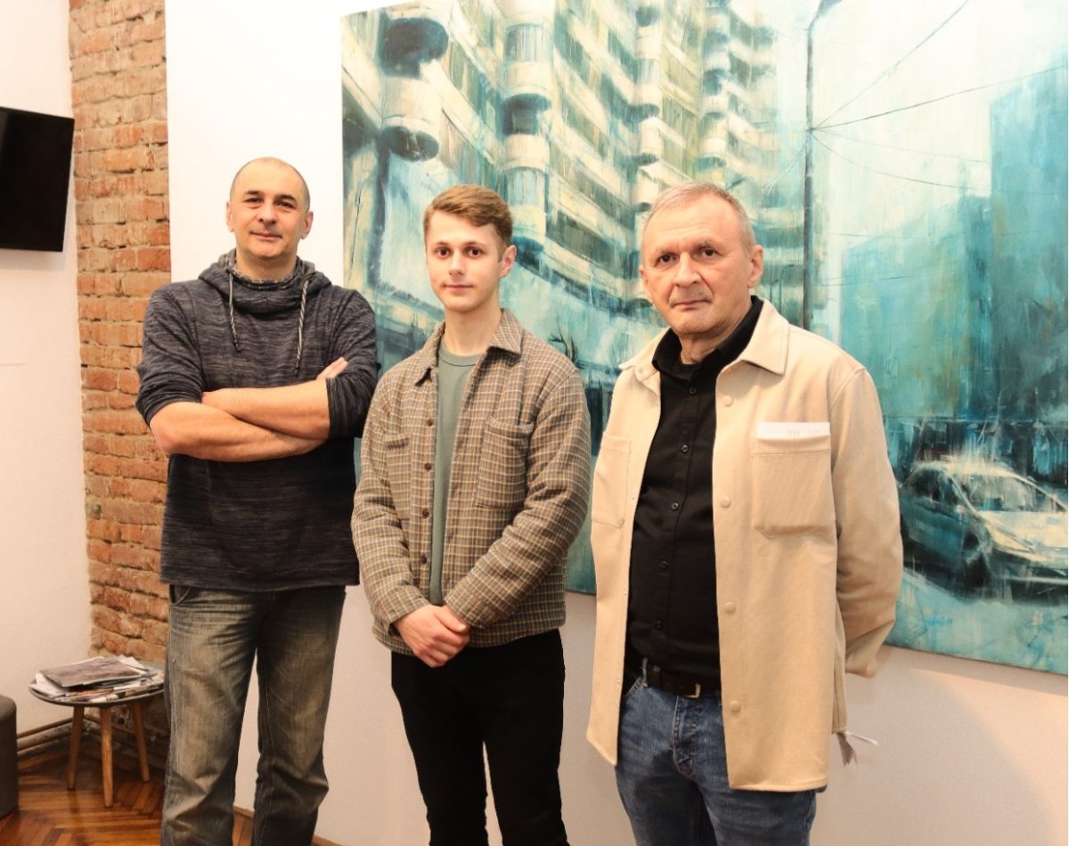 Vernisajul expoziției de pictură „Solilocviuri” a artistului basarabean Constantin Popovici a avut loc la Iași
