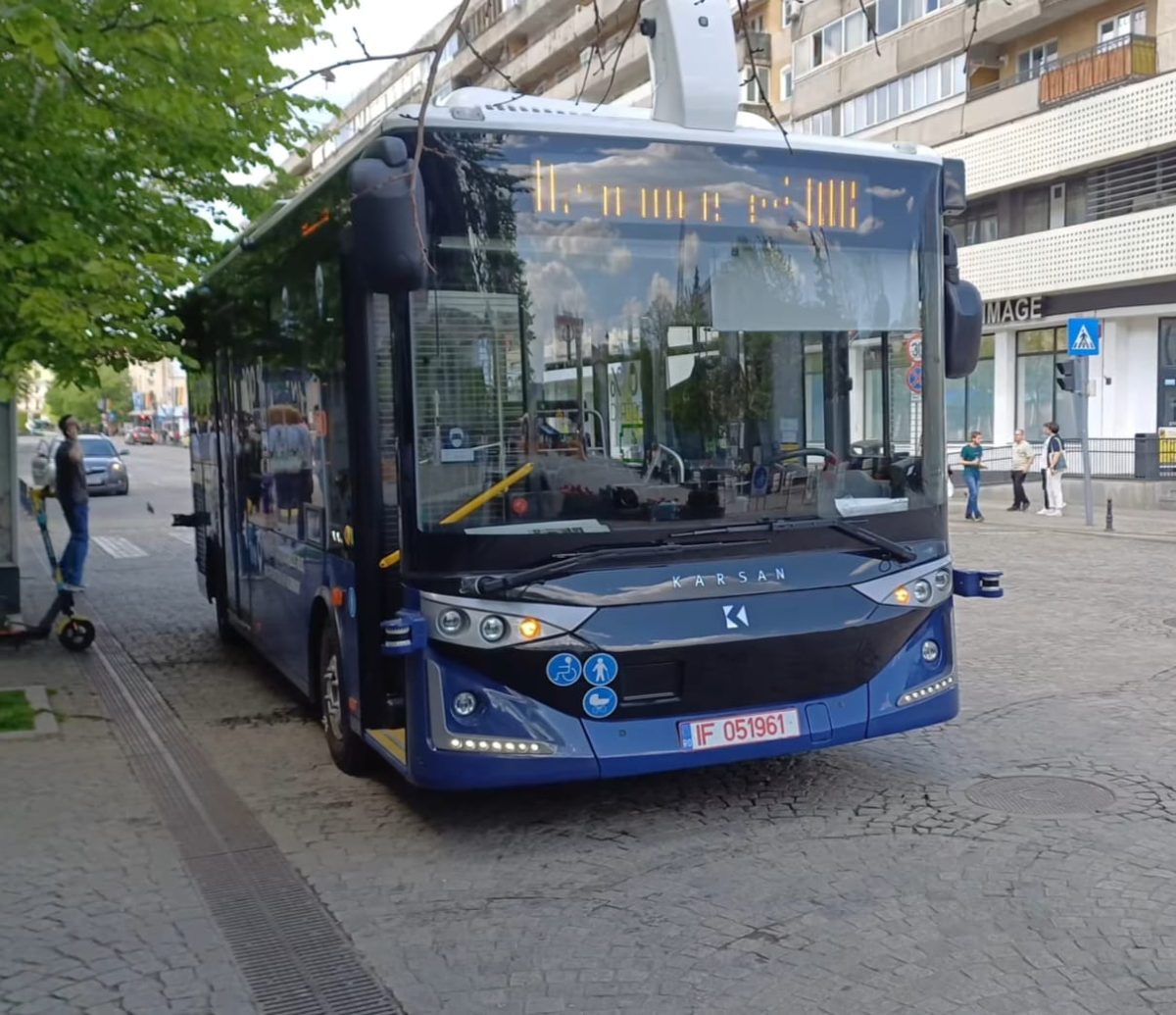 Premieră în România! Primul autobuz fară șofer va fi lansat la Iași