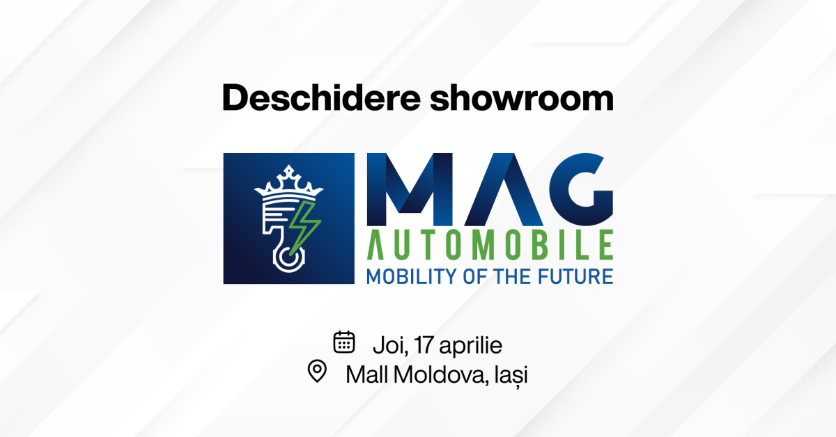 MAG Automobile deschide un showroom nou în Mall Moldova, începând cu 17 aprilie