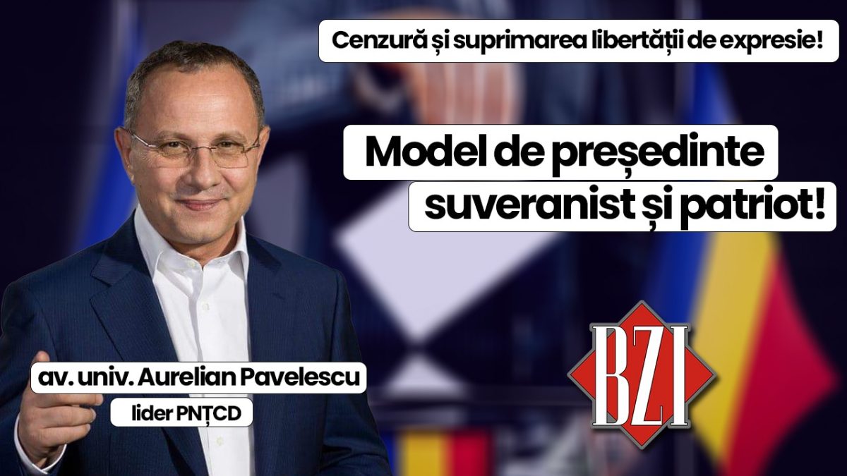 Analiza celor mai importante subiecte naționale și internaționale BZI LIVE, pe zona politică, socială alături de av. universitar Aurelian Pavelescu, liderul PNȚCD! De la criza democratică, cenzură, Deep State la situația geopolitică și geostrategică a României