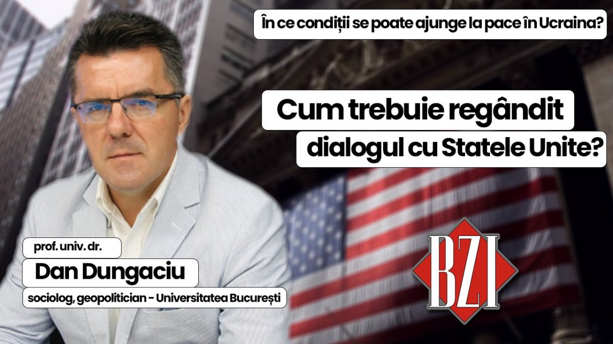 Top talk-show exclusiv BZI LIVE și analiză geopolitică și geostrategică alături de reputatul și distinsul prof. univ. dr. Dan Dungaciu, sociolog, geopolitician – Universitatea București! Situația negocierilor de pace din Ucraina, izolarea diplomatică a României sau posibila confruntare Statele Unite – China!