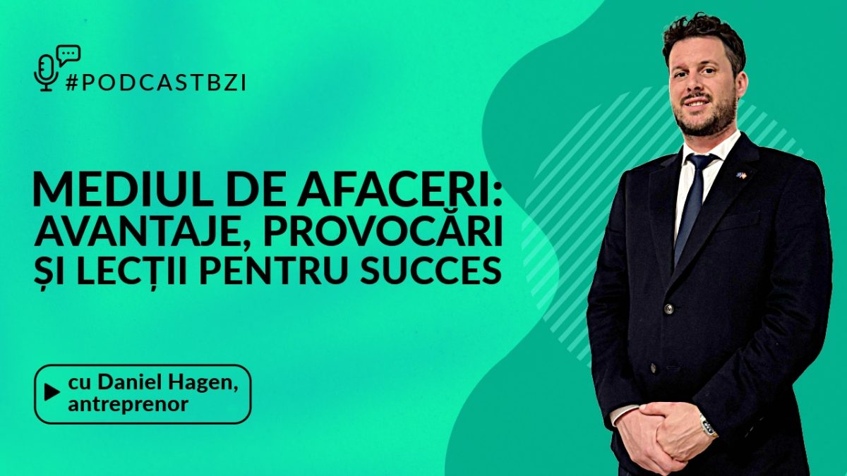 Despre diferențele din sistemul economic din străinătate și cel din România, cu Daniel Hagen, antreprenor cu afaceri în domeniul imobiliar și industria farmaceutică, într-un nou episod de #PodcastBZI!