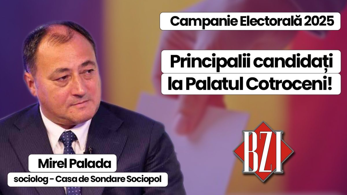 Top talk-show BZI LIVE alături de cunoscutul sociolog Mirel Palada, Casa de Sondare Sociopol! De la „bătălia” pentru Palatul Cotroceni la cenzură și manipulare