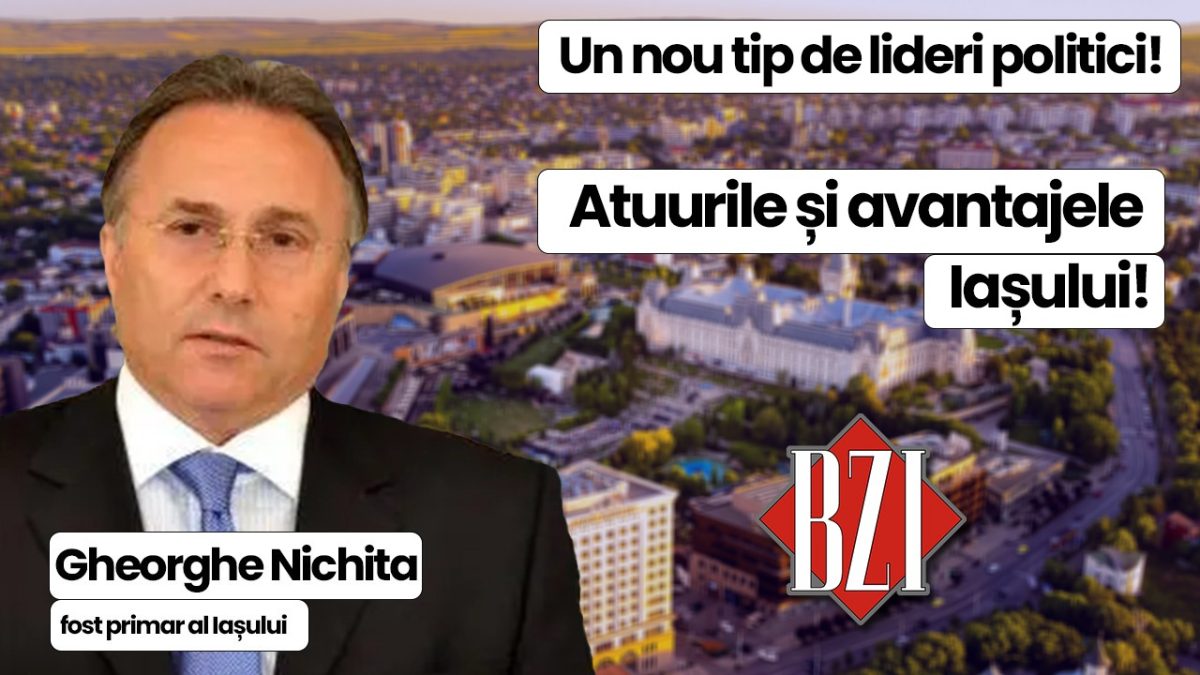 Top talk-show săptămânal BZI LIVE! Invitat Gheorghe Nichita, fost primar al Iașului. De la situația politică la provocări naționale și internaționale