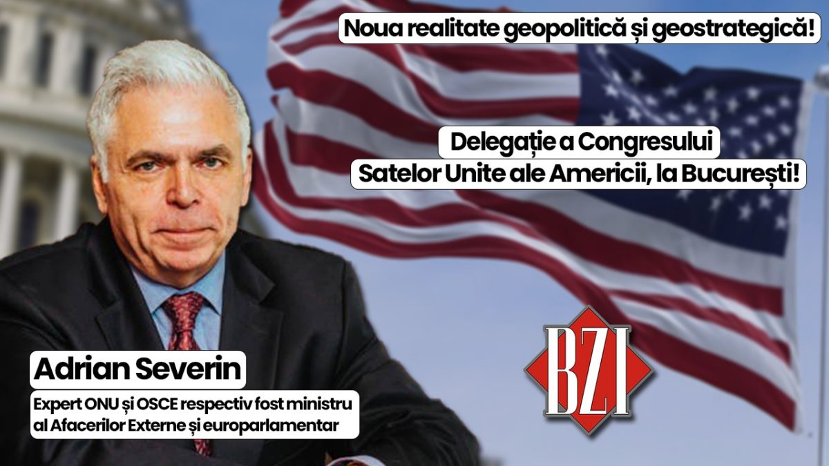 Top analiză și sinteză geopolitică și geostrategică BZI LIVE alături de prof. univ. dr. Adrian Severin, expert ONU și OSCE respectiv fost prim-vicepremier, ministru al Afacerilor Externe și europarlamentar