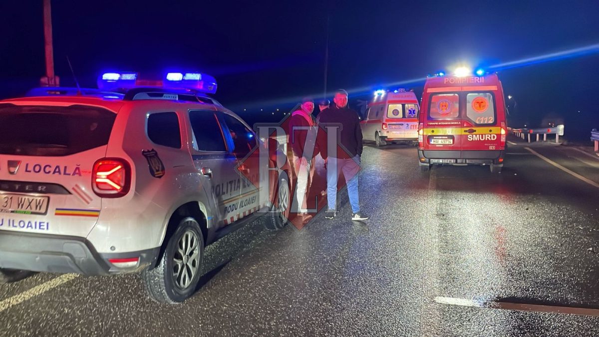 Accident feroviar la Podu Iloaiei. Un autoturism a fost lovit de tren. Sunt 3 victime. O persoană și-a pierdut viața – FOTO, EXCLUSIV, UPDATE, LIVE VIDEO