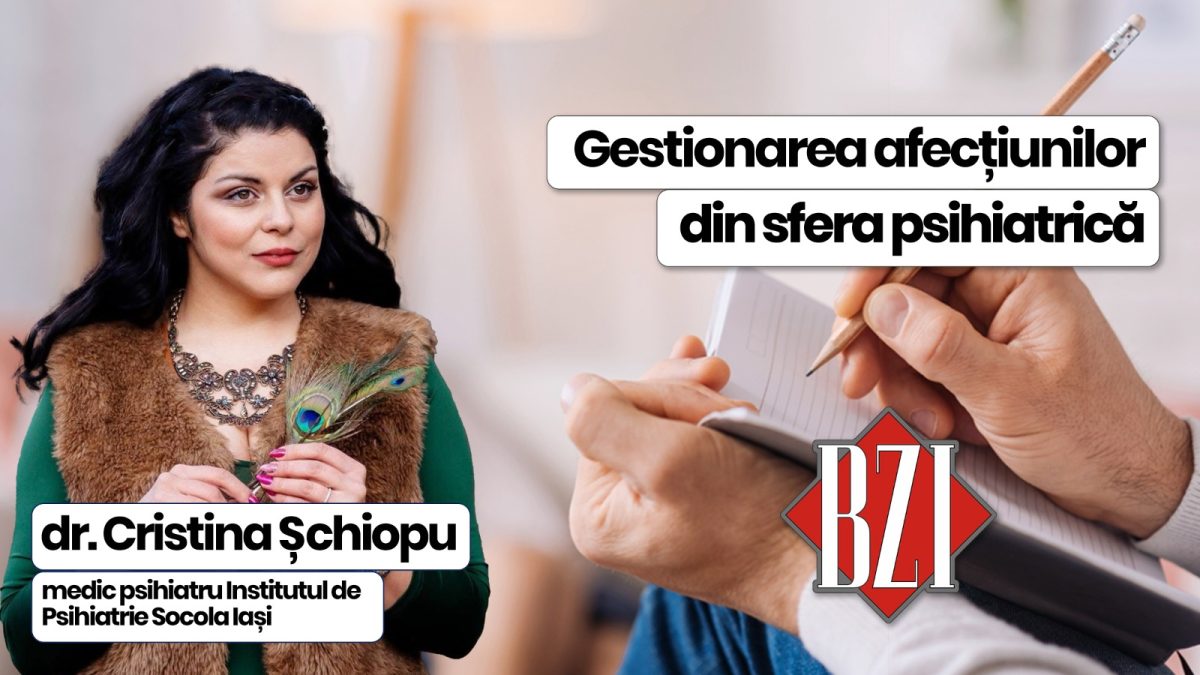 LIVE VIDEO – Legătura invizibilă dintre intestin și minte. Cum influențează microbiota intestinală sănătatea psihică? Aflăm informații de la invitata emisiunii de sănătate BZI LIVE, dr. Cristina Gabriela Șchiopu, medic psihiatru în cadrul Institutului de Psihiatrie Socola Iași