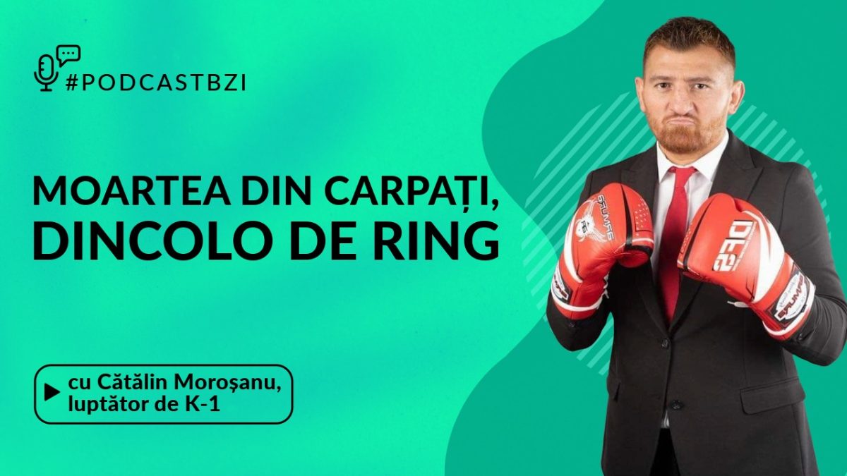 Cătălin Moroșanu, denumit și „Moartea din Carpați”, legenda kickboxingului românesc, este invitatul special al Irinei Zaharia în #PodcastBZI