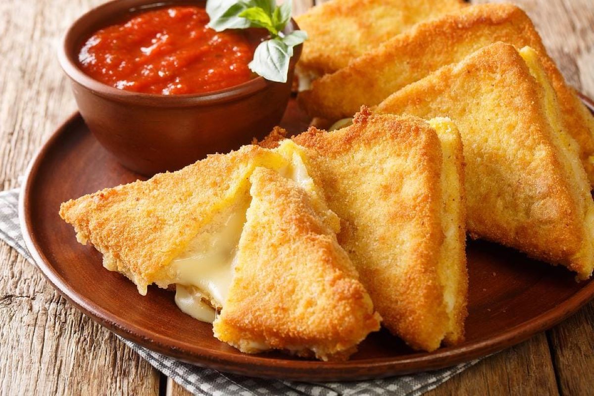 Cel mai gustos cașcaval pane la cuptor! O rețetă fără pic de ulei!
