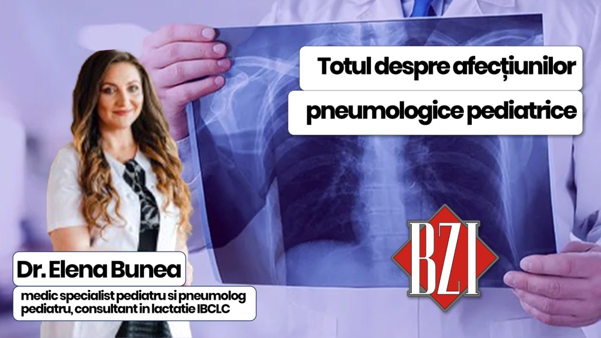 Dr. Elena Bunea, medic specialist pediatru și pneumolog pediatru, consultant în lactație IBCLC, discută în emisiunea BZI LIVE despre îngrijirea copiilor și sprijinirea mamelor în perioada alăptării