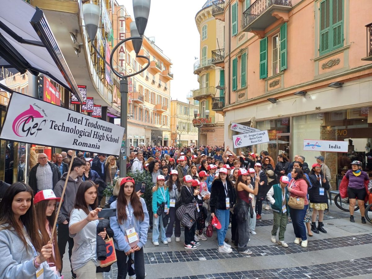 Elevii Școlii Profesionale „Ionel Teodoreanu” din Victoria au câștigat trofeul Delfinul de Argint la Festivalul Mondial de la Sanremo, Italia